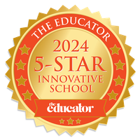 The Educator Innovative Schools 2024 5 Star Medal