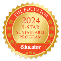 The Educator Sustainable Program 2024 5 Star Medal